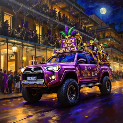 Mardi Krawl — Bourbon Street