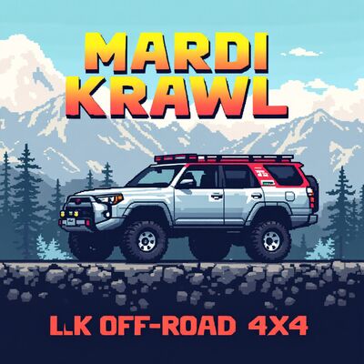 Mardi Krawl — Pixel Art